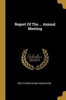 Report Of The ... Annual Meeting