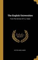 The English Universities