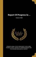 Report Of Progress In ...; Volume 1000