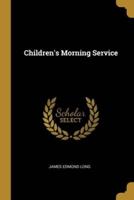 Children's Morning Service