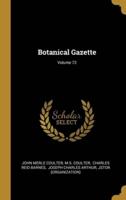 Botanical Gazette; Volume 72