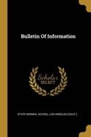 Bulletin Of Information