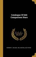 Catalogue Of 644 Comparison Stars