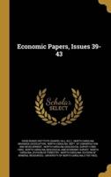 Economic Papers, Issues 39-43