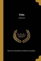 Folio; Volume 42