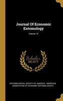 Journal Of Economic Entomology; Volume 10