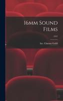 16Mm Sound Films; 1957