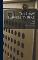 The Shaw University Bear; 1963