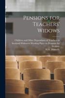 Pensions for Teachers' Widows