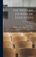 The Western Journal of Education; Vol. 28-29 1922-1923