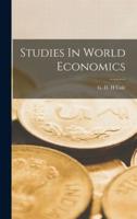 Studies In World Economics