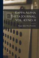 Kappa Alpha Theta Journal, Vol. 43 No. 4