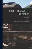 Gulf Research Reports; V.8