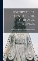 History of St. Peter's Church, Chicago, Illinois