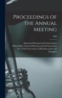 Proceedings of the Annual Meeting; 1860