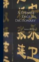 A Chinese-English Dictionary; V.3
