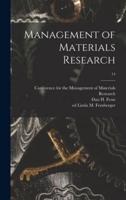 Management of Materials Research; 14