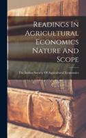 Readings In Agricultural Economics Nature And Scope