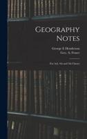 Geography Notes : For 3rd, 4th and 5th Classes