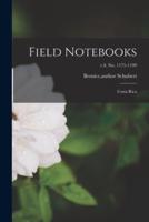 Field Notebooks