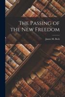 The Passing of the New Freedom