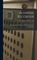 Alumnae Recorder; V. I-V, October 1926-June 1930