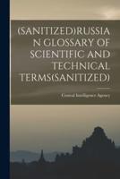 (Sanitized)Russian Glossary of Scientific and Technical Terms(sanitized)