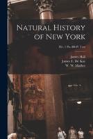 Natural History of New York; Div. 1 Pts. III-IV Text