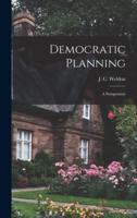 Democratic Planning