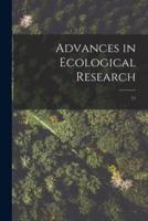 Advances in Ecological Research; 11