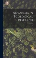 Advances in Ecological Research; 1
