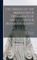 Fac-Similes of the Miniatures & Ornaments of Anglo-Saxon & Irish Manuscripts