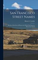 San Francisco Street Names