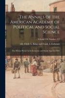 The Annals of the American Academy of Political and Social Science