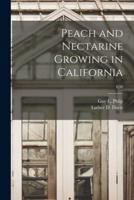 Peach and Nectarine Growing in California; E98