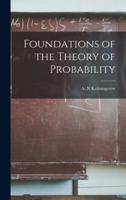 Foundations of the Theory of Probability