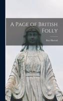 A Page of British Folly