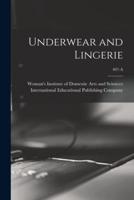 Underwear and Lingerie; 407-A