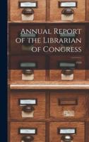 Annual Report of the Librarian of Congress; 1959