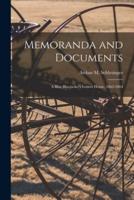 Memoranda and Documents