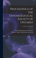 Proceedings of the Entomological Society of Ontario; V. 127-129 (1996-1998)