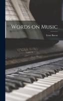 Words on Music