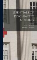 Essentials of Psychiatric Nursing