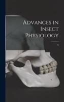 Advances in Insect Physiology; 13