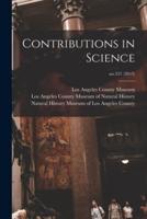 Contributions in Science; No.521 (2013)