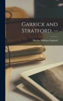 Garrick and Stratford. --