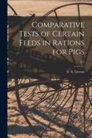 Comparative Tests of Certain Feeds in Rations for Pigs; 213