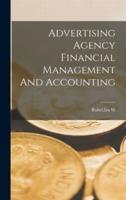 Advertising Agency Financial Management And Accounting