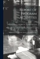 Report of Program Activities