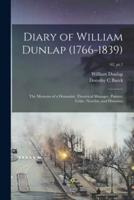 Diary of William Dunlap (1766-1839)